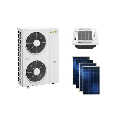 Best Selling Hotel Factory Price ACDC On Grid Solar Power System Air Conditioner 12000BTU Cassette Type