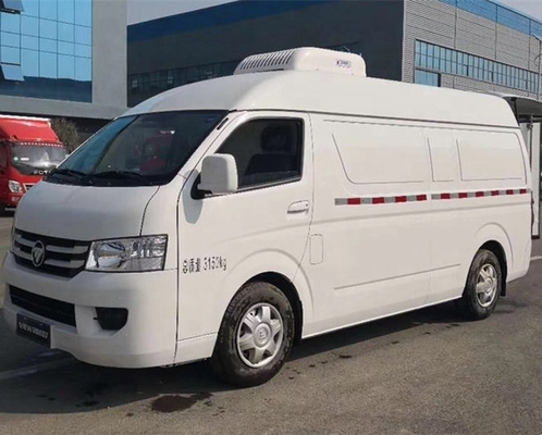 Mobile Freezer Van Refrigerator Cargo Truck Ice Cream Van Truck Foton Van 1-10T